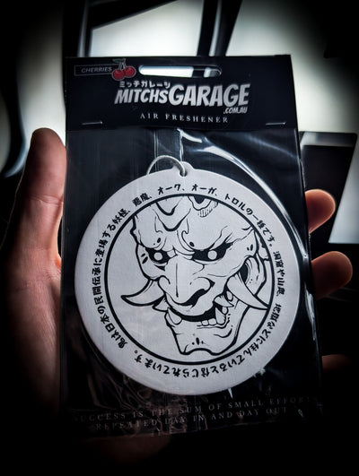 Mitch's Garage The ONI Lore Cherry 🍒 Scented Premium Air Freshener