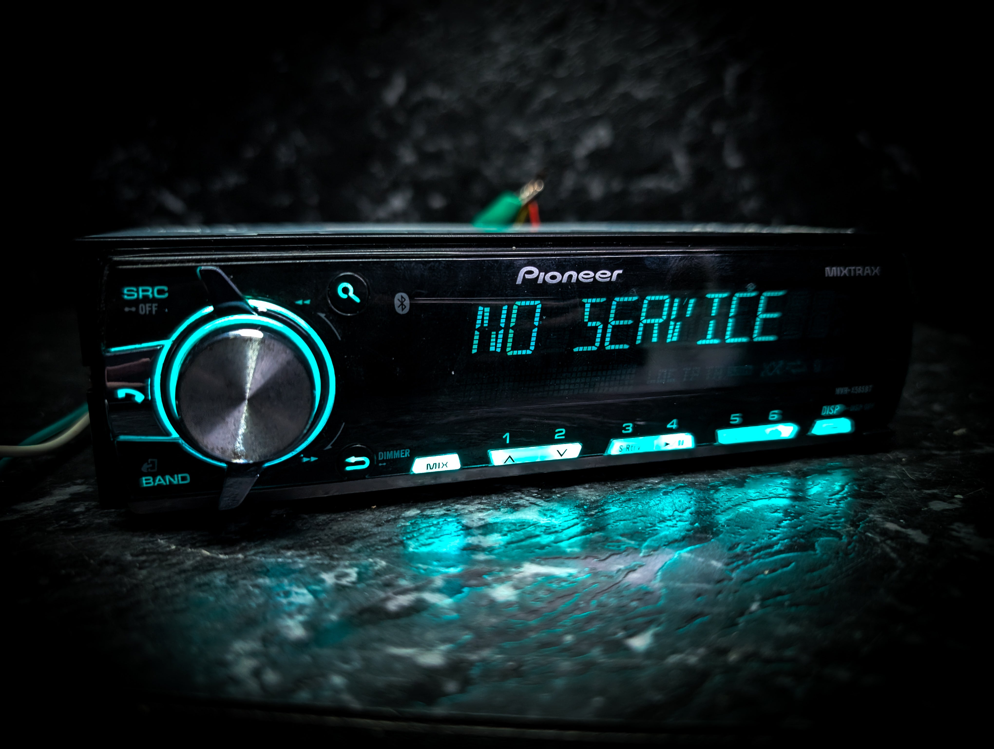 PIONEER Bluetooth Single Din Car Stereo
