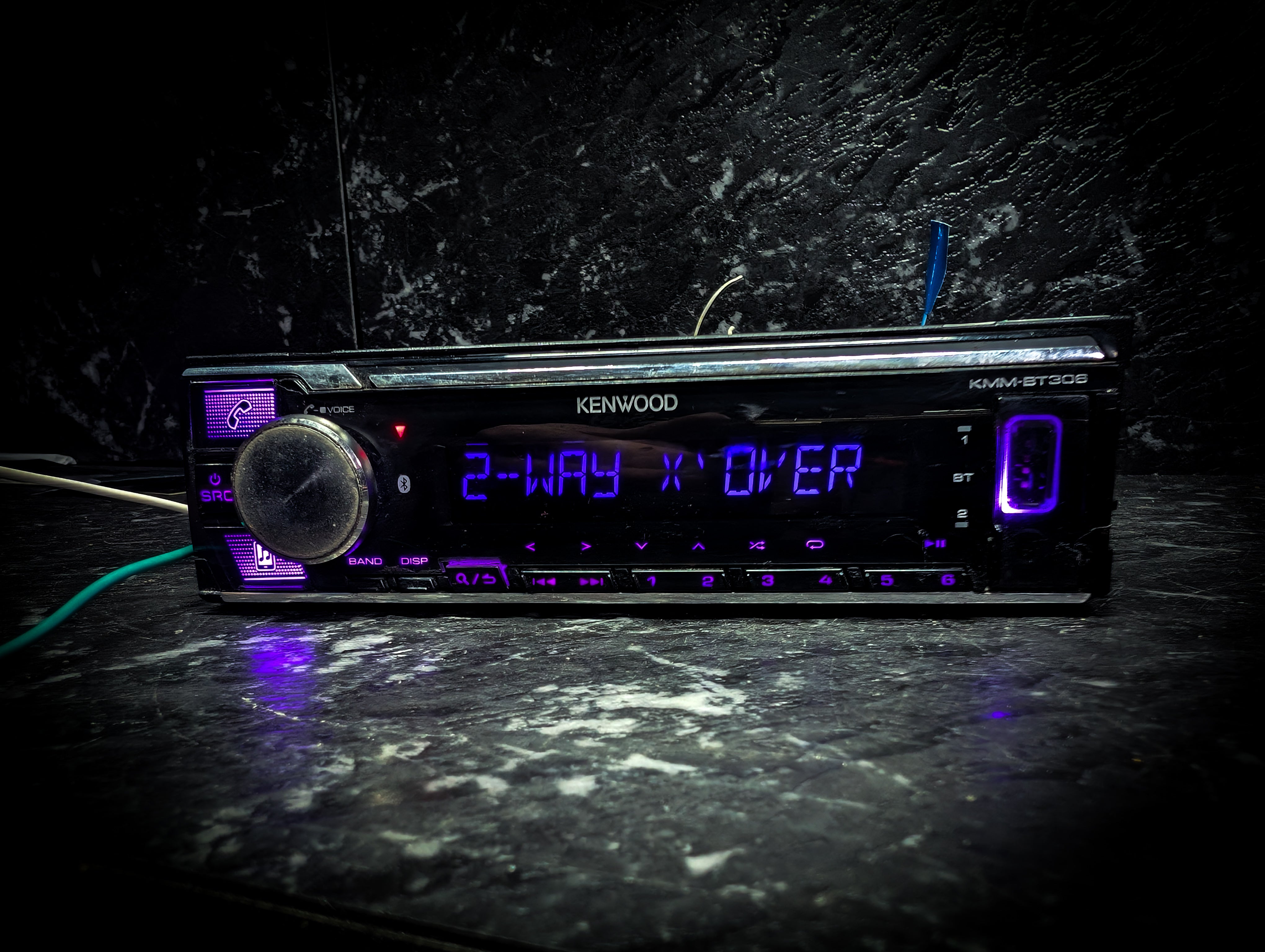 KENWOOD Bluetooth Single Din Car Stereo