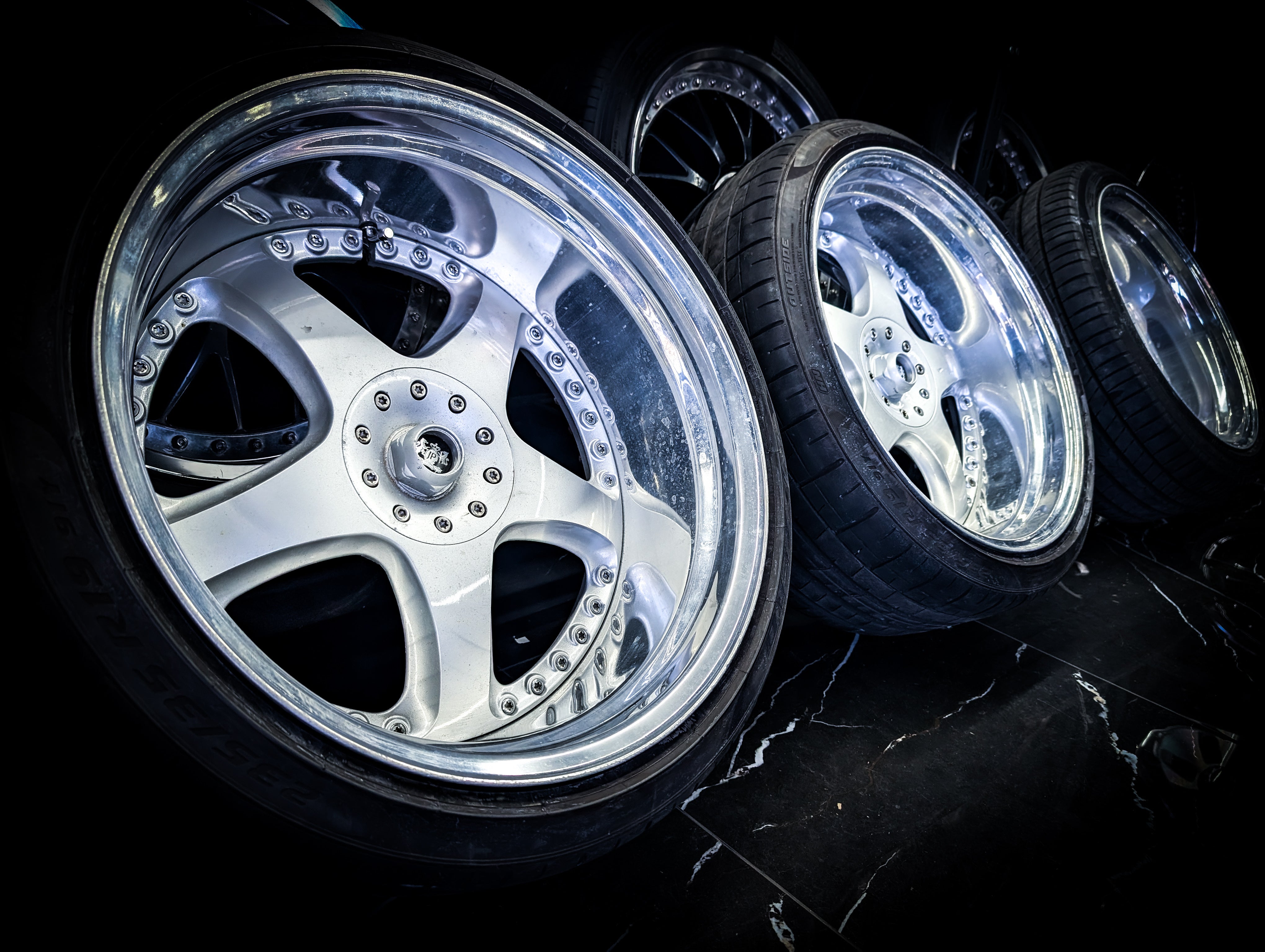 19" JUNCTION PRODUCE SCARA 3 Piece ULTRA Deep Dished Staggared Wheels