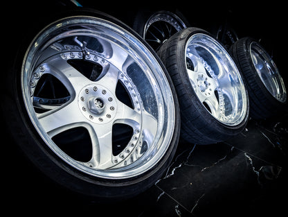19" JUNCTION PRODUCE SCARA 3 Piece ULTRA Deep Dished Staggared Wheels