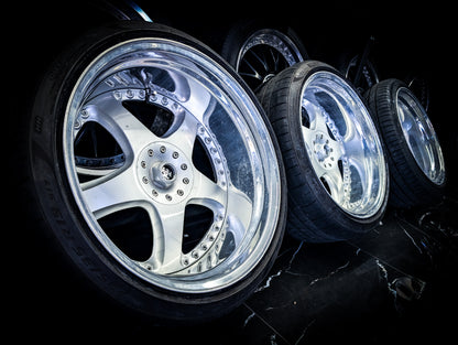 19" JUNCTION PRODUCE SCARA 3 Piece ULTRA Deep Dished Staggared Wheels