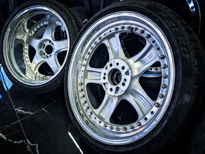 19" JUNCTION PRODUCE SCARA 3 Piece ULTRA Deep Dished Staggared Wheels