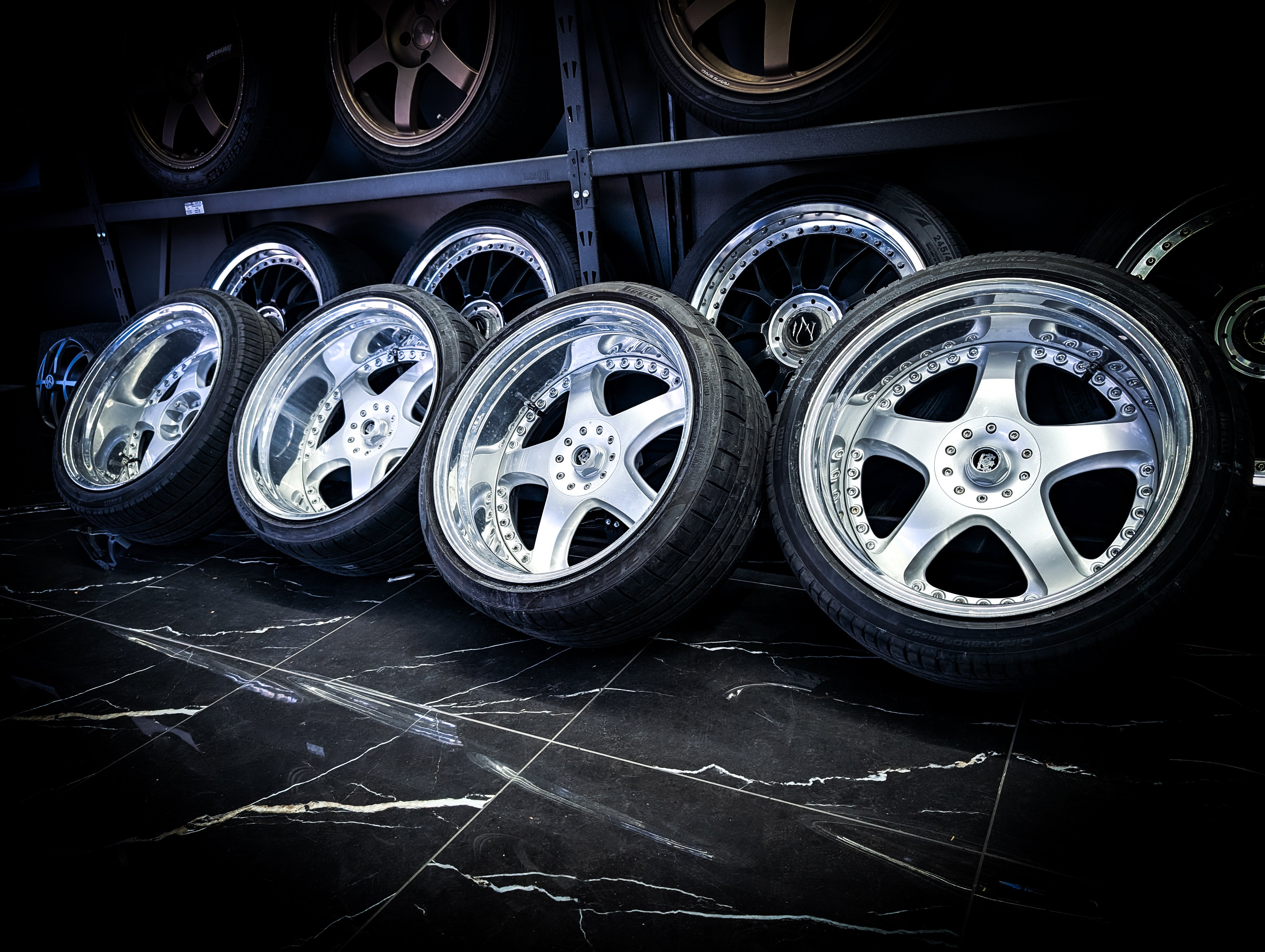 19" JUNCTION PRODUCE SCARA 3 Piece ULTRA Deep Dished Staggared Wheels