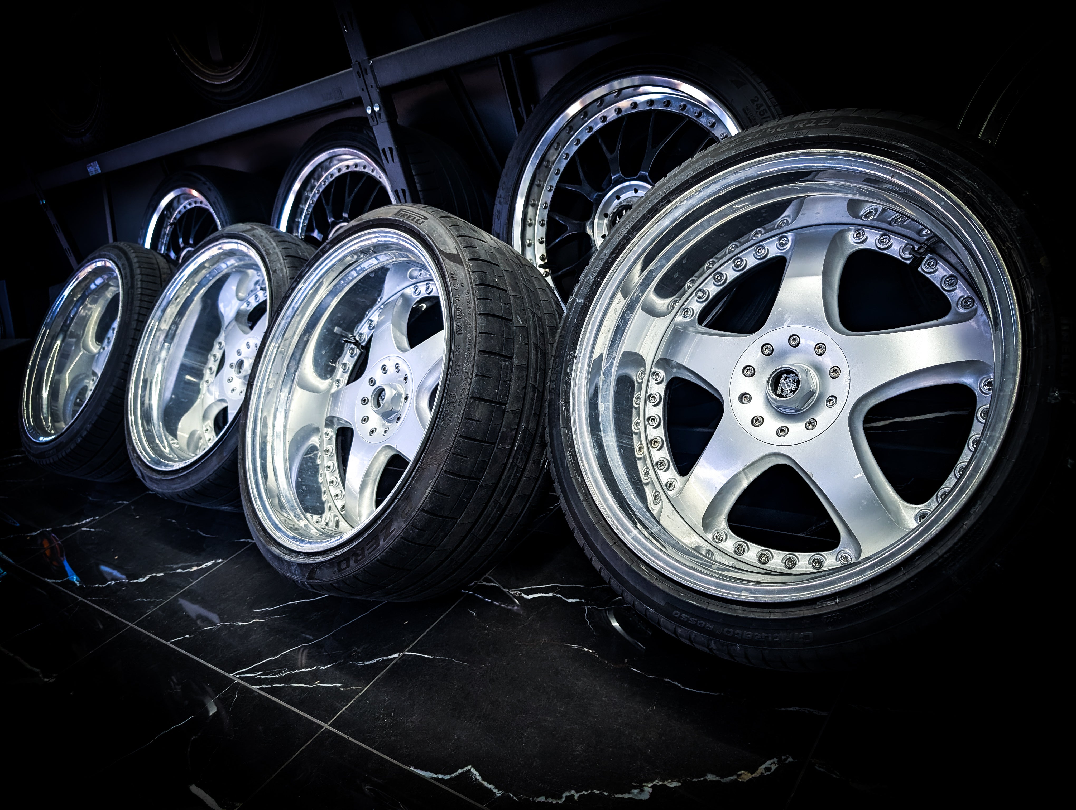 19" JUNCTION PRODUCE SCARA 3 Piece ULTRA Deep Dished Staggared Wheels