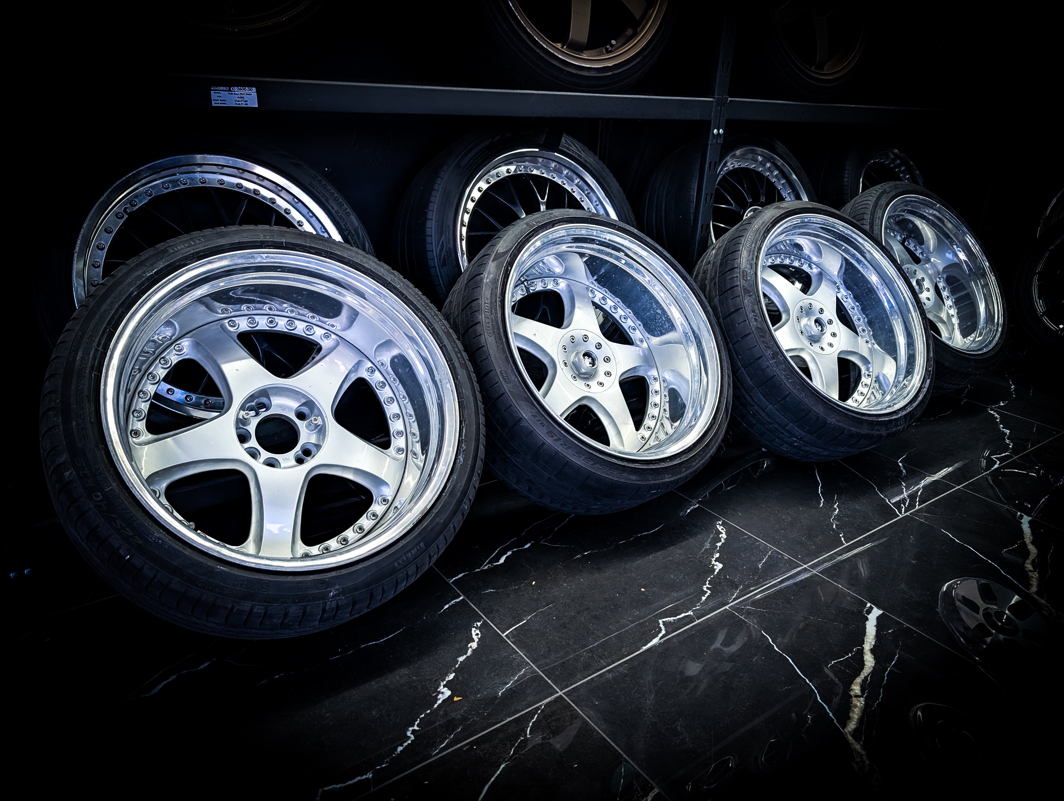 19" JUNCTION PRODUCE SCARA 3 Piece ULTRA Deep Dished Staggared Wheels