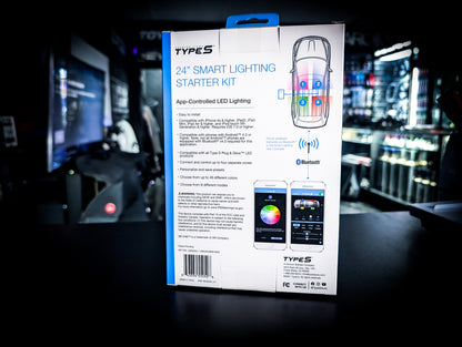 TYPE S - 24" RGB Floor LED Colour Changing Light Kit