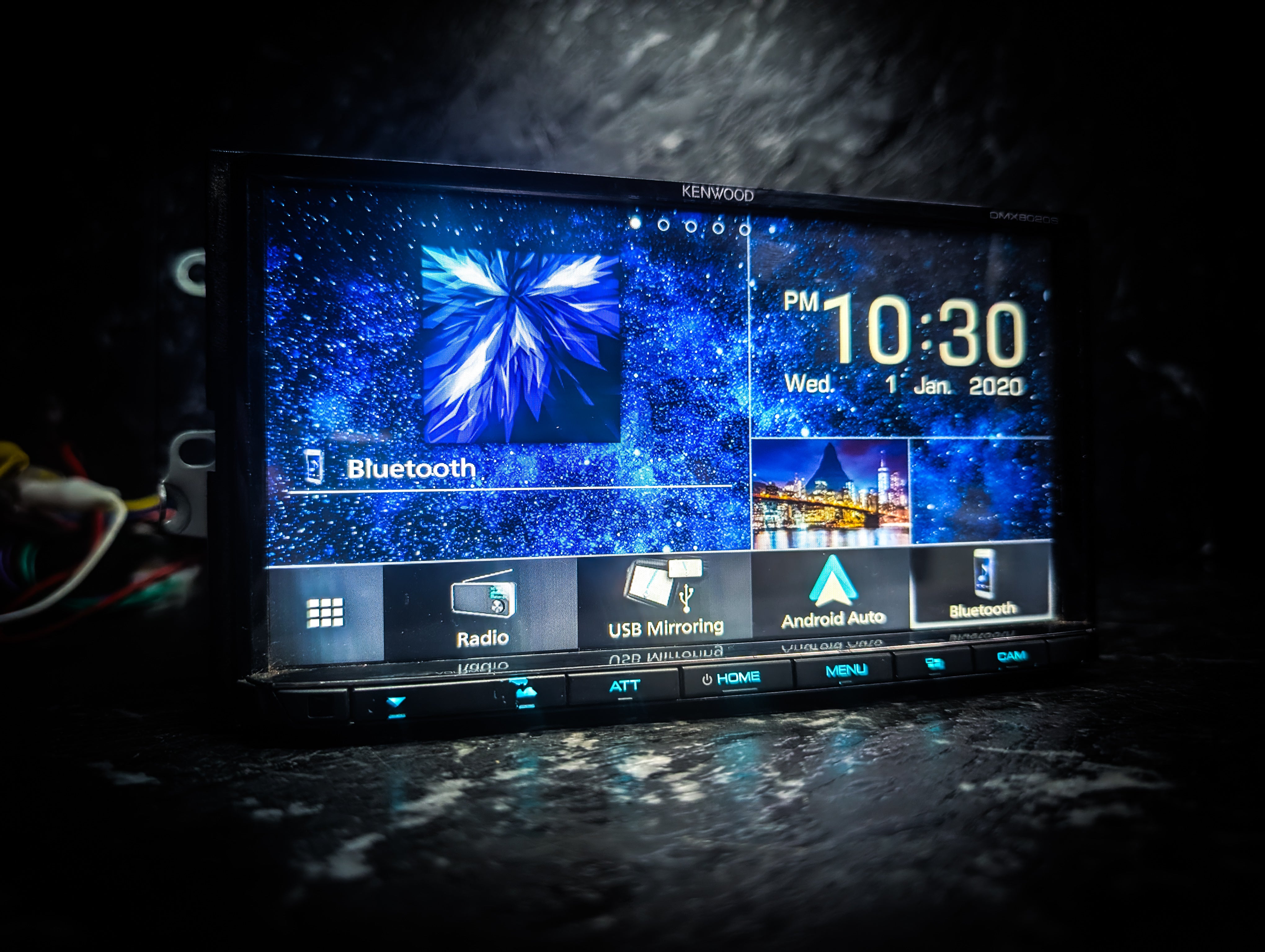 KENWOOD Bluetooth Touchscreen Double Din Car Stereo