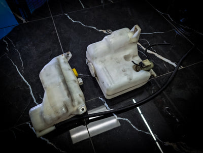 R33 GTR Skyline RB26 Coolant Overflow and Window washer Bottles