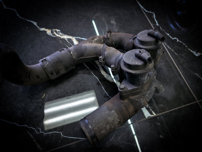 NISSAN SKYLINE R33 GTR Stock Blow Off Valve System and Recirculation Pipe