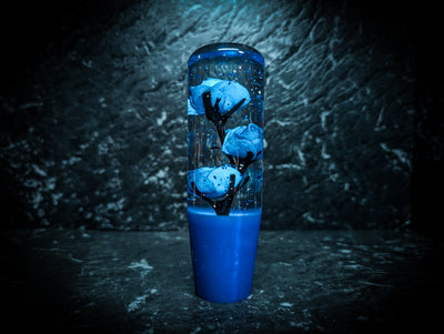Glitter Blossom Acrylic Manual Gear Knobs