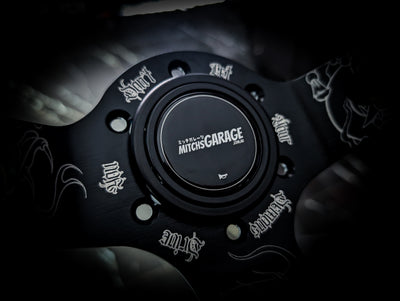 Mitch's Garage Steering Wheel Horn Button
