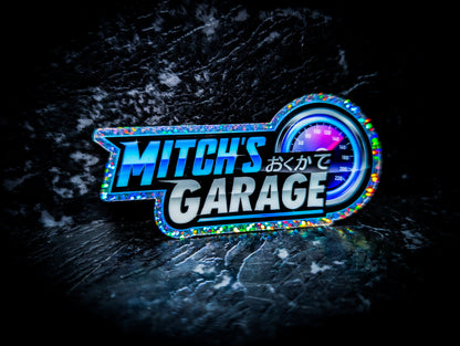 Mitch's Garage Slap Stickers
