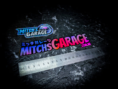 Mitch's Garage Store Slap Stickers !