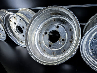 10" SSR MK1 Vintage Polished Staggered Wheels x 4