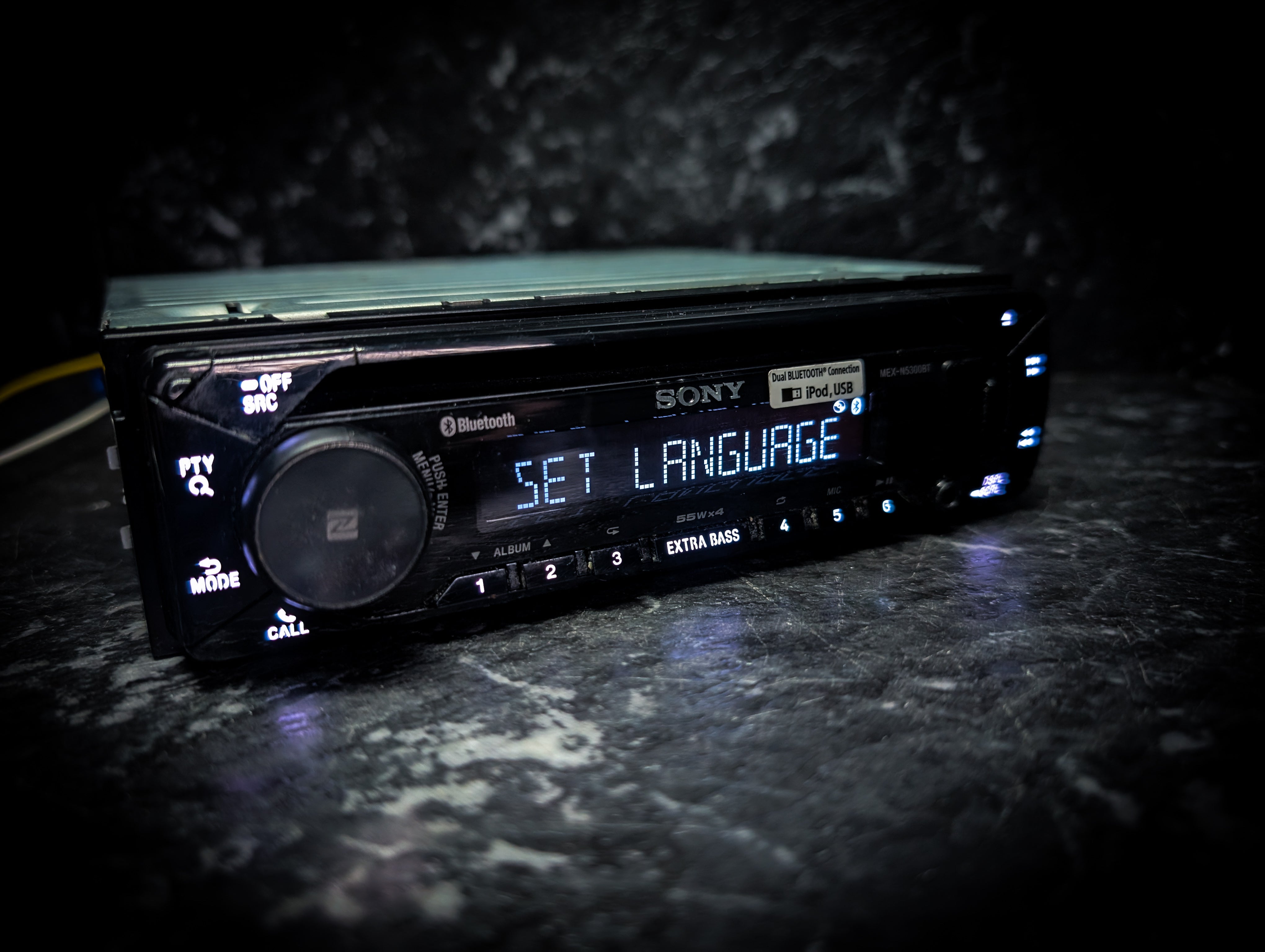 SONY Bluetooth Single Din Car Stereo
