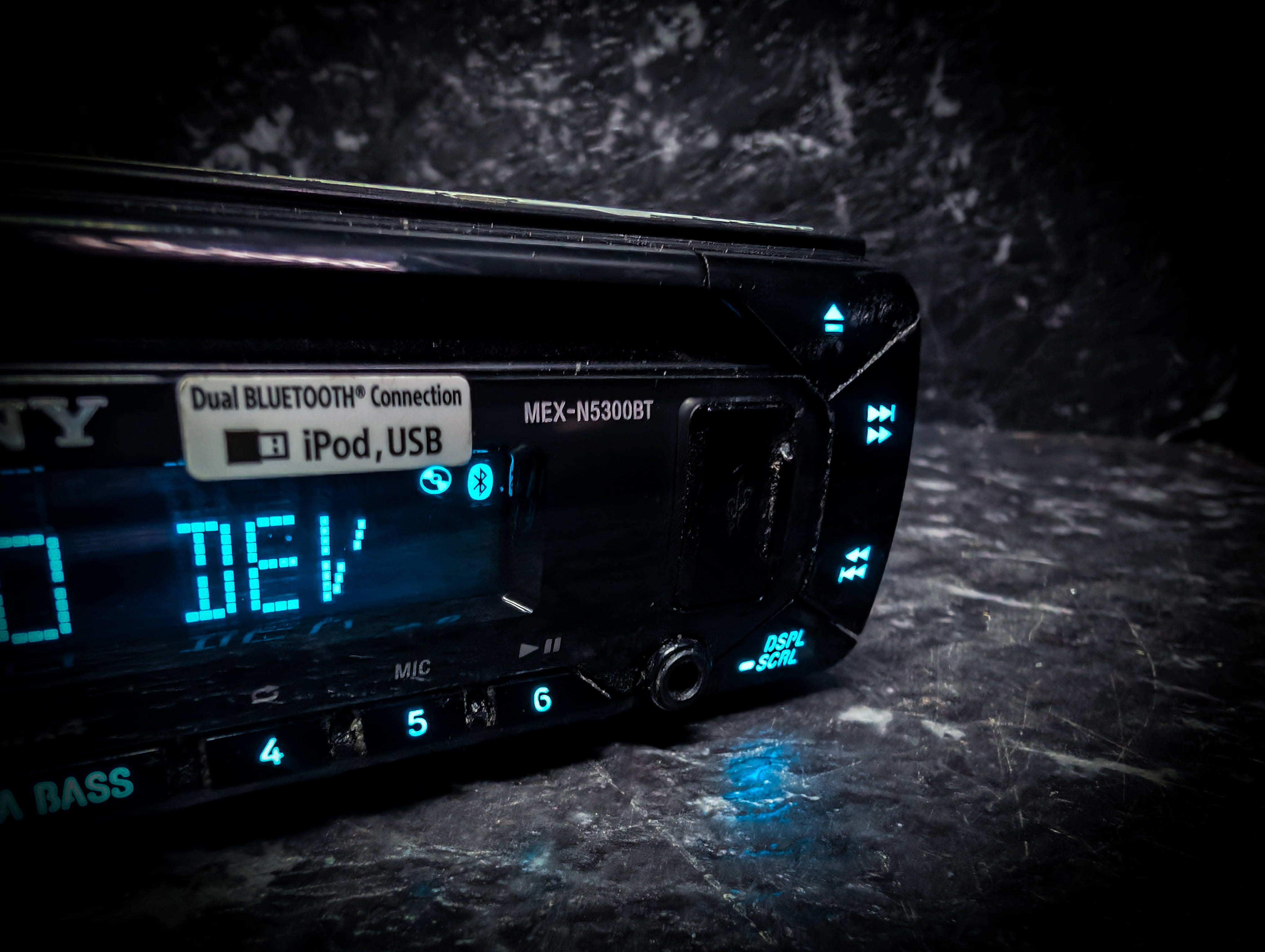 SONY Bluetooth Single Din Car Stereo
