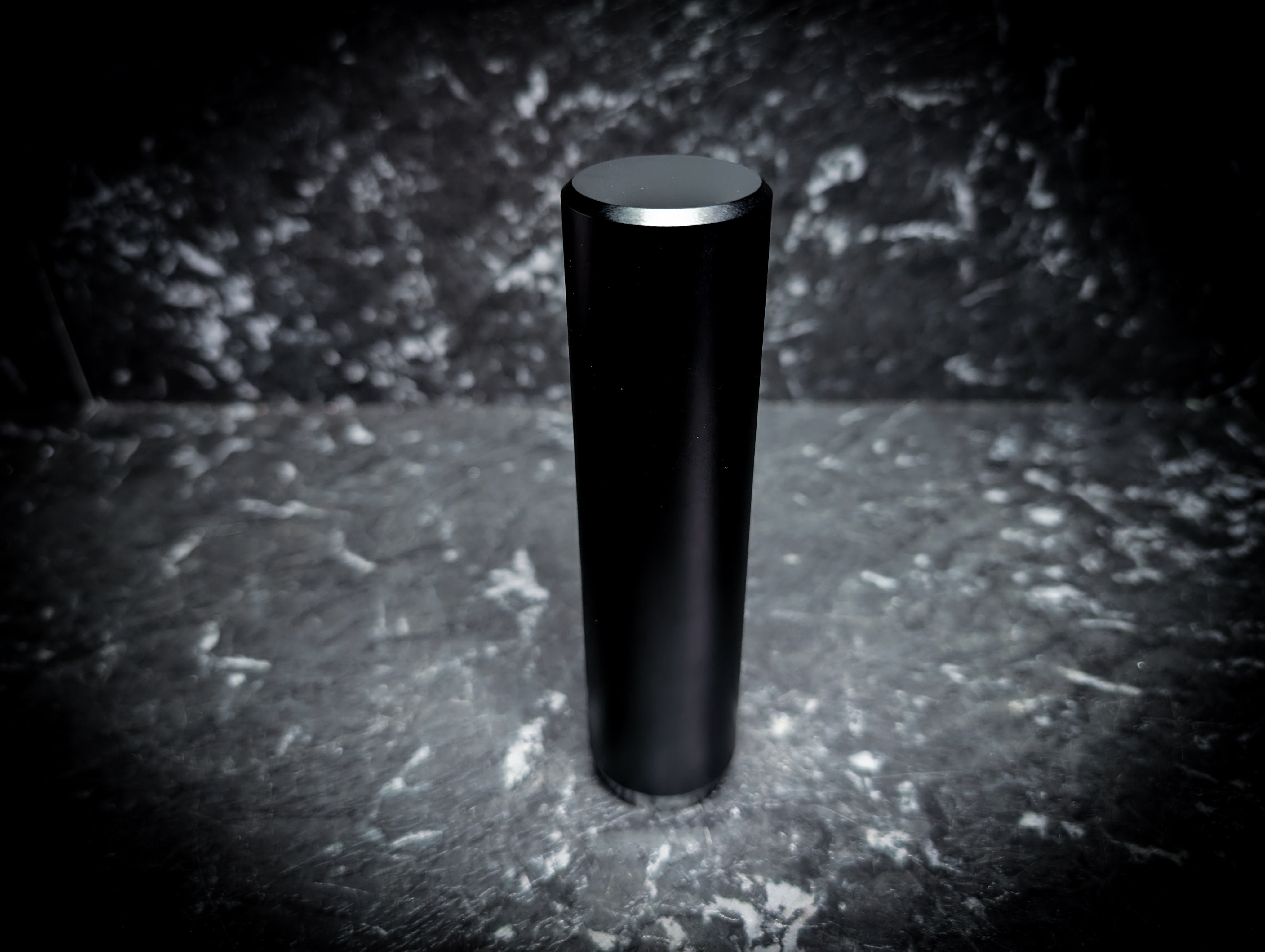 Anodized Black V2 Weighted Tall Thick Grip Manual Gear Knob