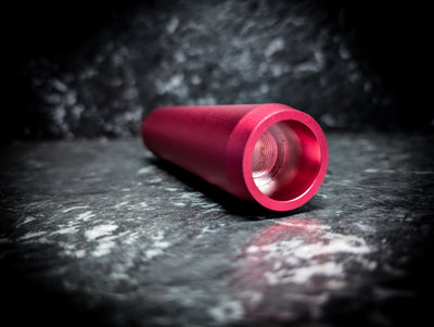 Anodized Pink V2 Weighted Tall Thick Grip Manual Gear Knob
