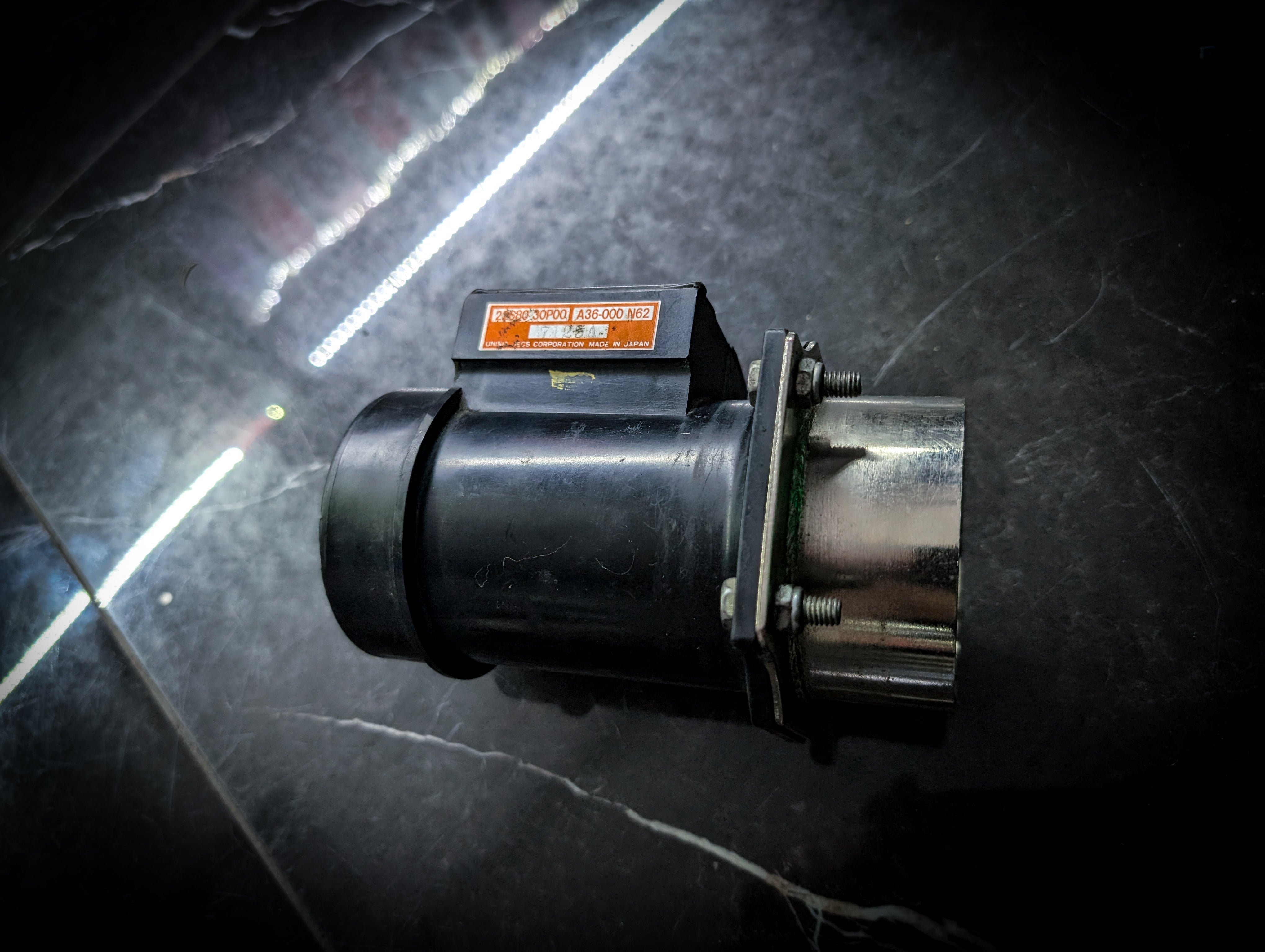Nissan Z32 AFM with Pod Filter Adapter