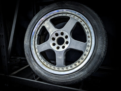 16" RIVERSIDE SFOZRO 3 Piece Wheels x 4