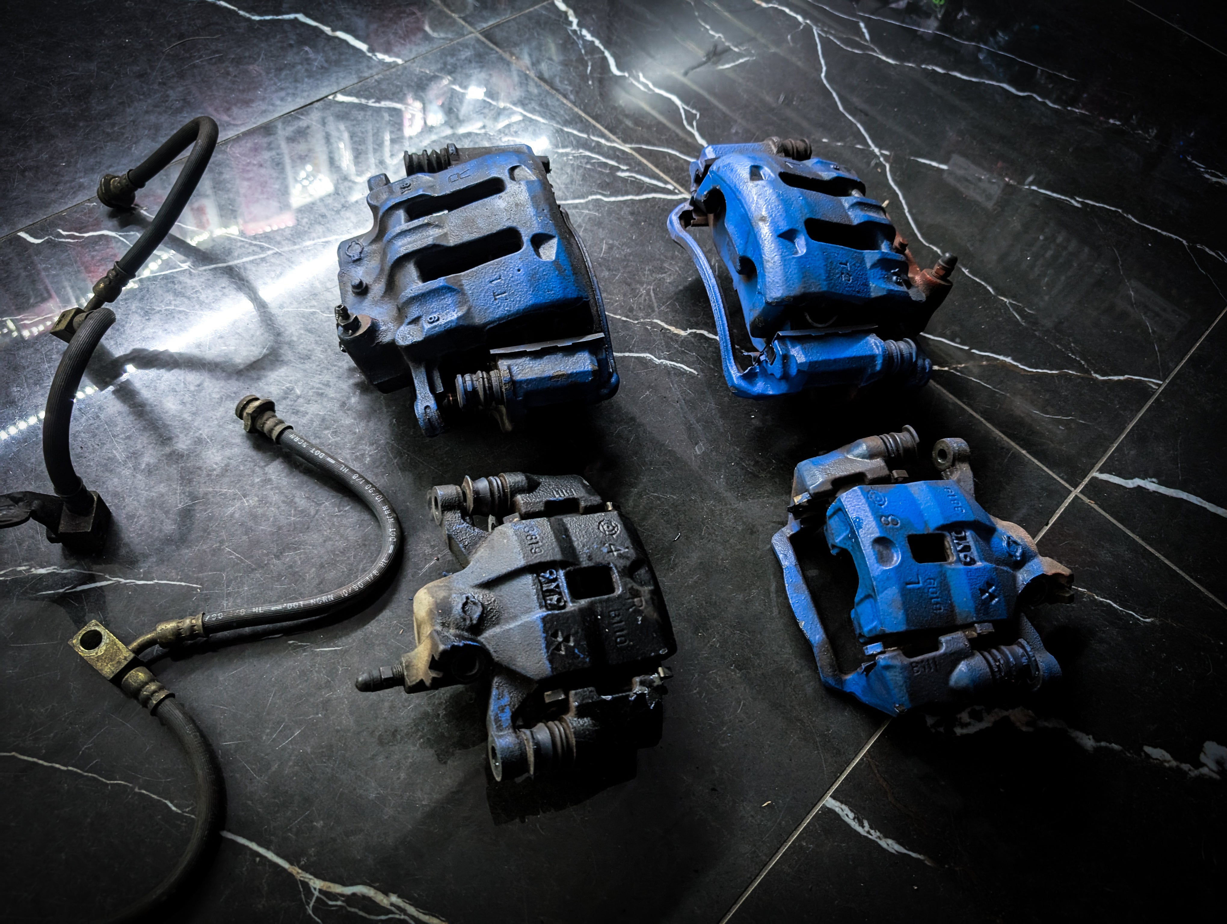 NISSAN R34 Skyline GT Non Turbo Brake Calipers Set