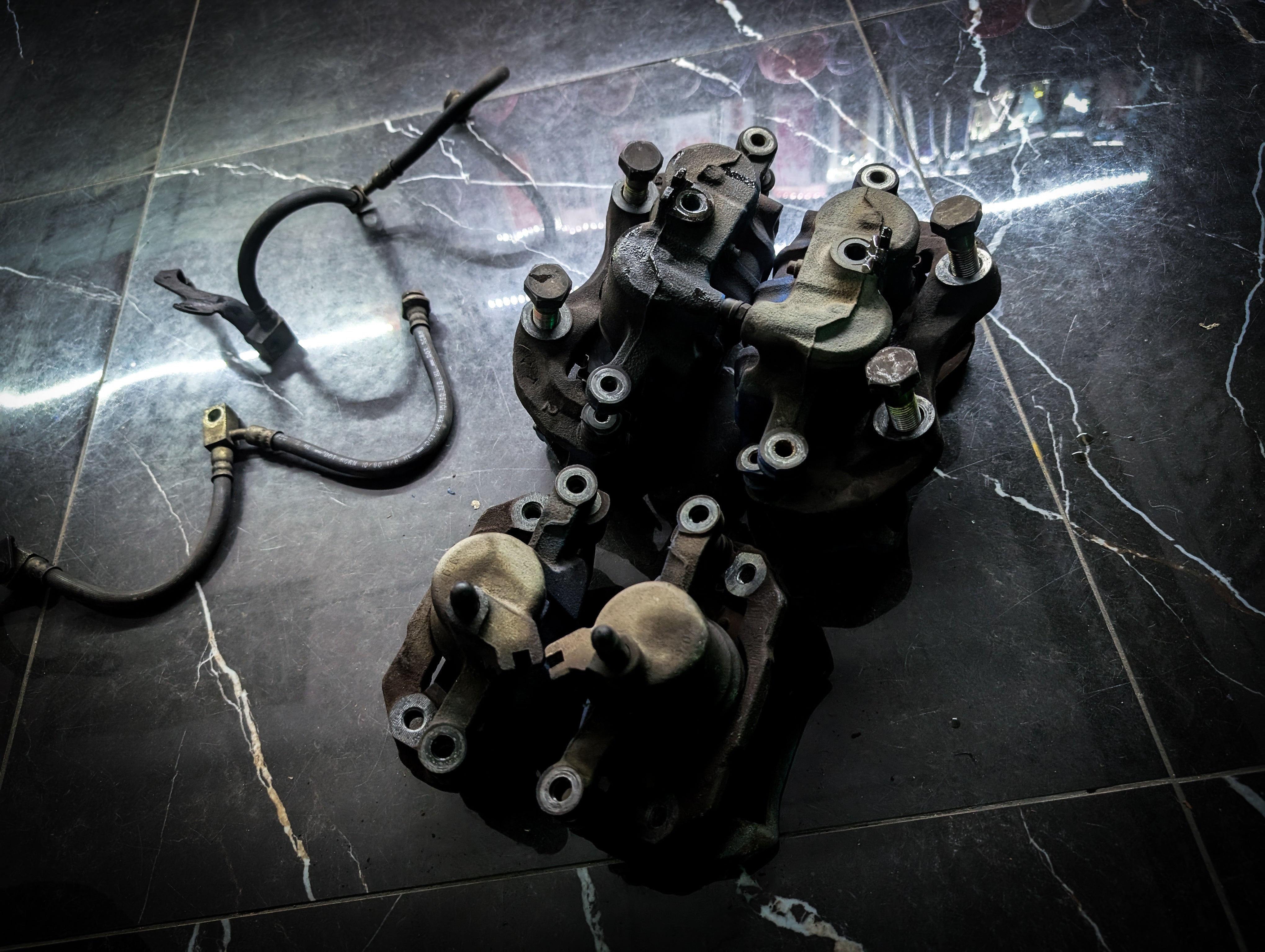 NISSAN R34 Skyline GT Non Turbo Brake Calipers Set