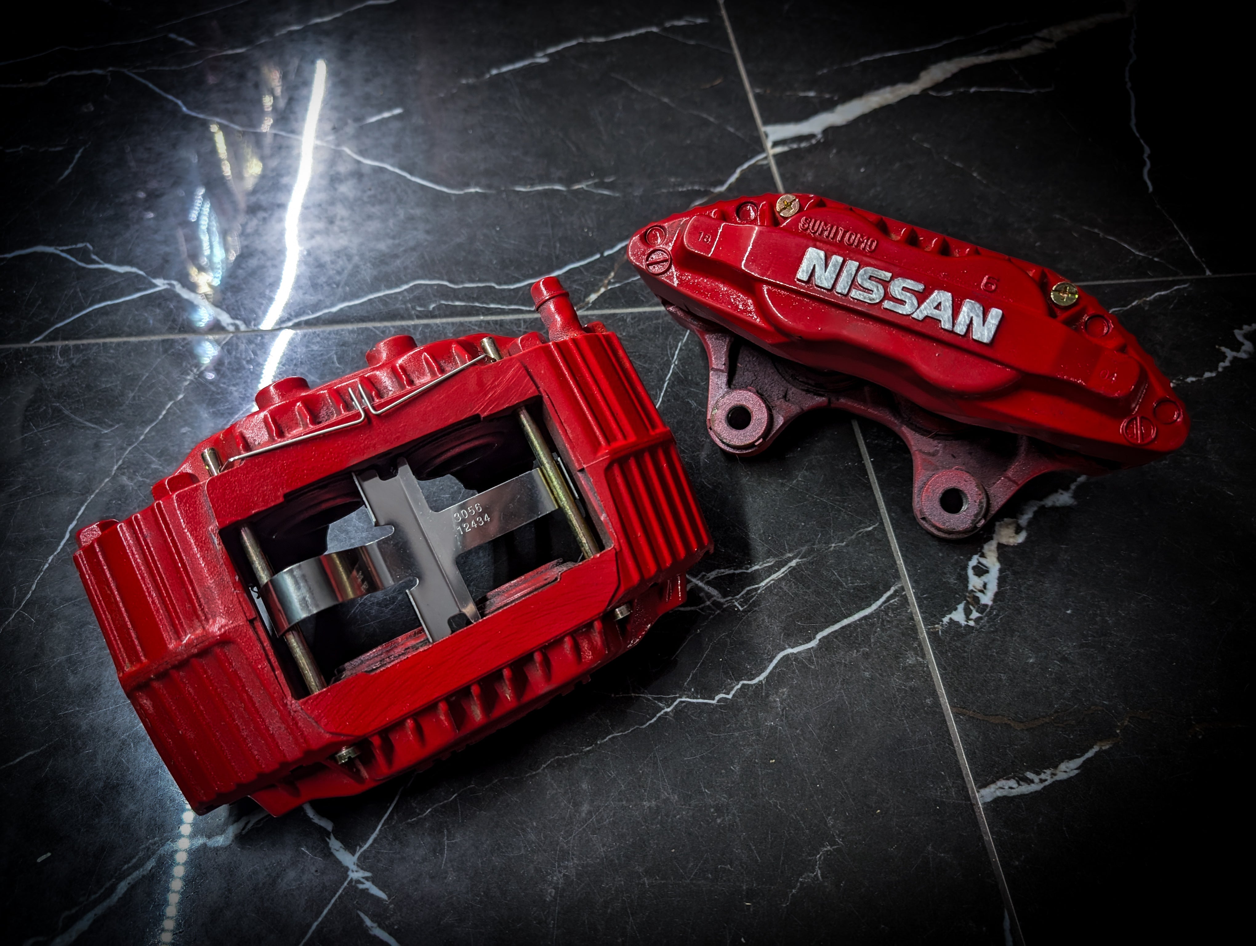 NISSAN Z32/R32 Front Sumitomo 4 Pot Brake Calipers