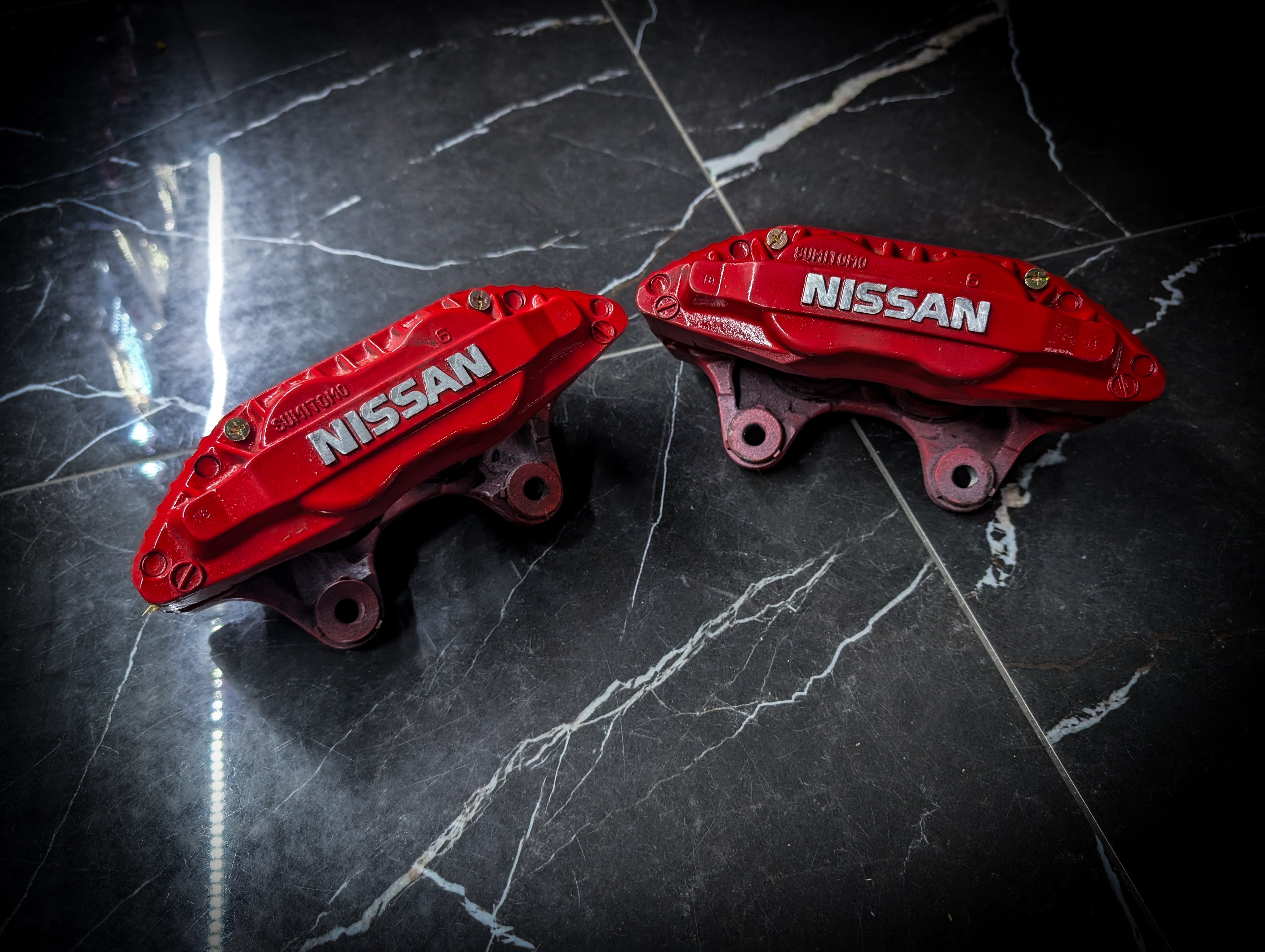 NISSAN Z32/R32 Front Sumitomo 4 Pot Brake Calipers