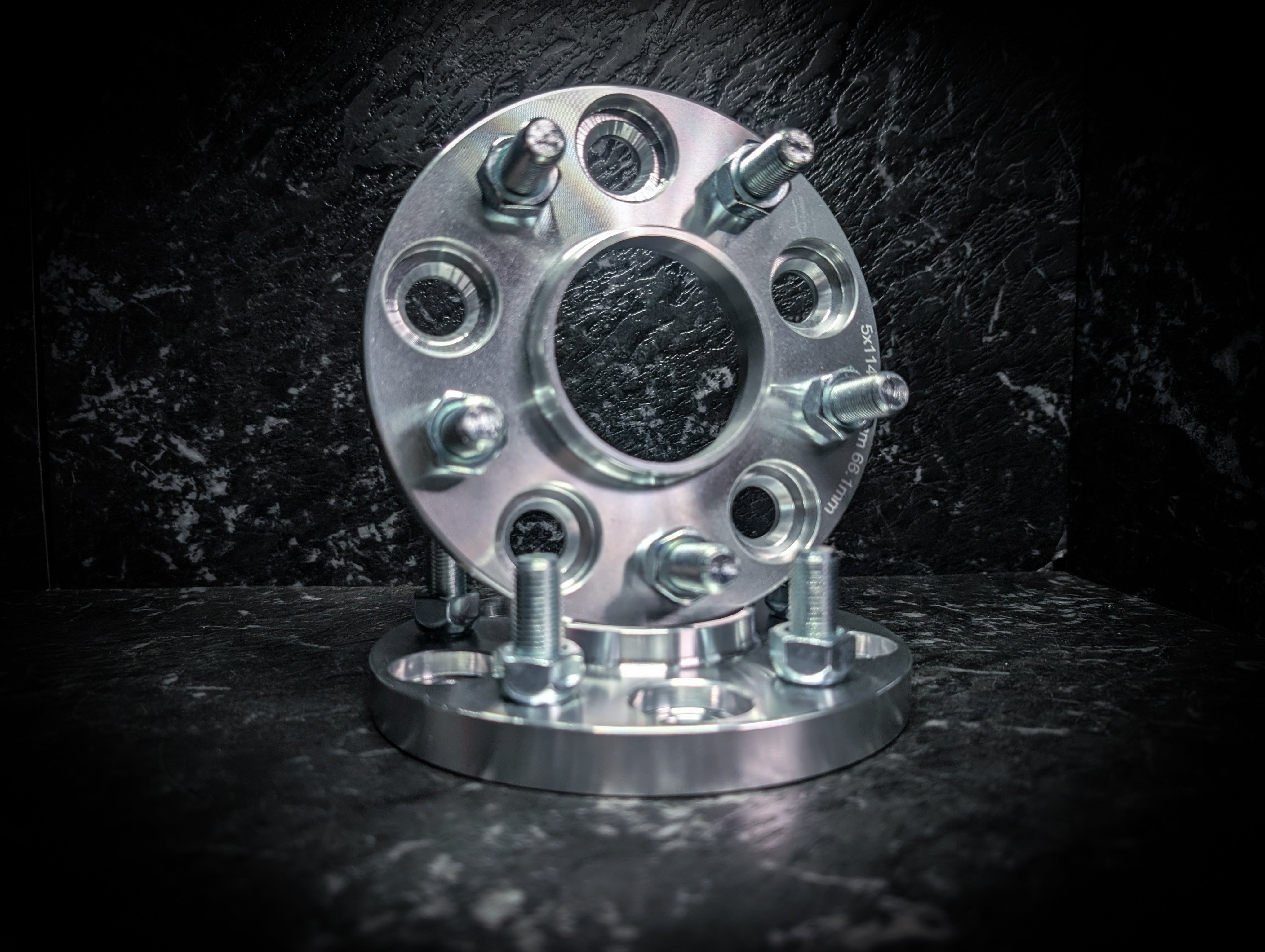Nissan 5x114.3 15mm Bolt On Wheel Spacers