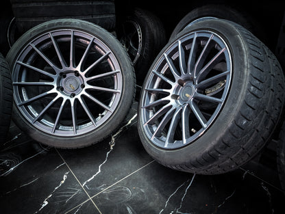 18" KOYA Gunmetal SF05 Semi Forged Concave Wheels x 4