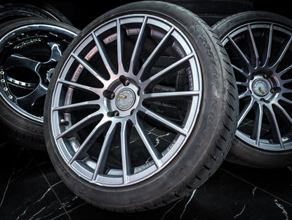 18" KOYA Gunmetal SF05 Semi Forged Concave Wheels x 4