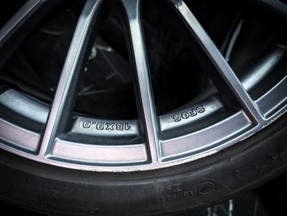 18" KOYA Gunmetal SF05 Semi Forged Concave Wheels x 4