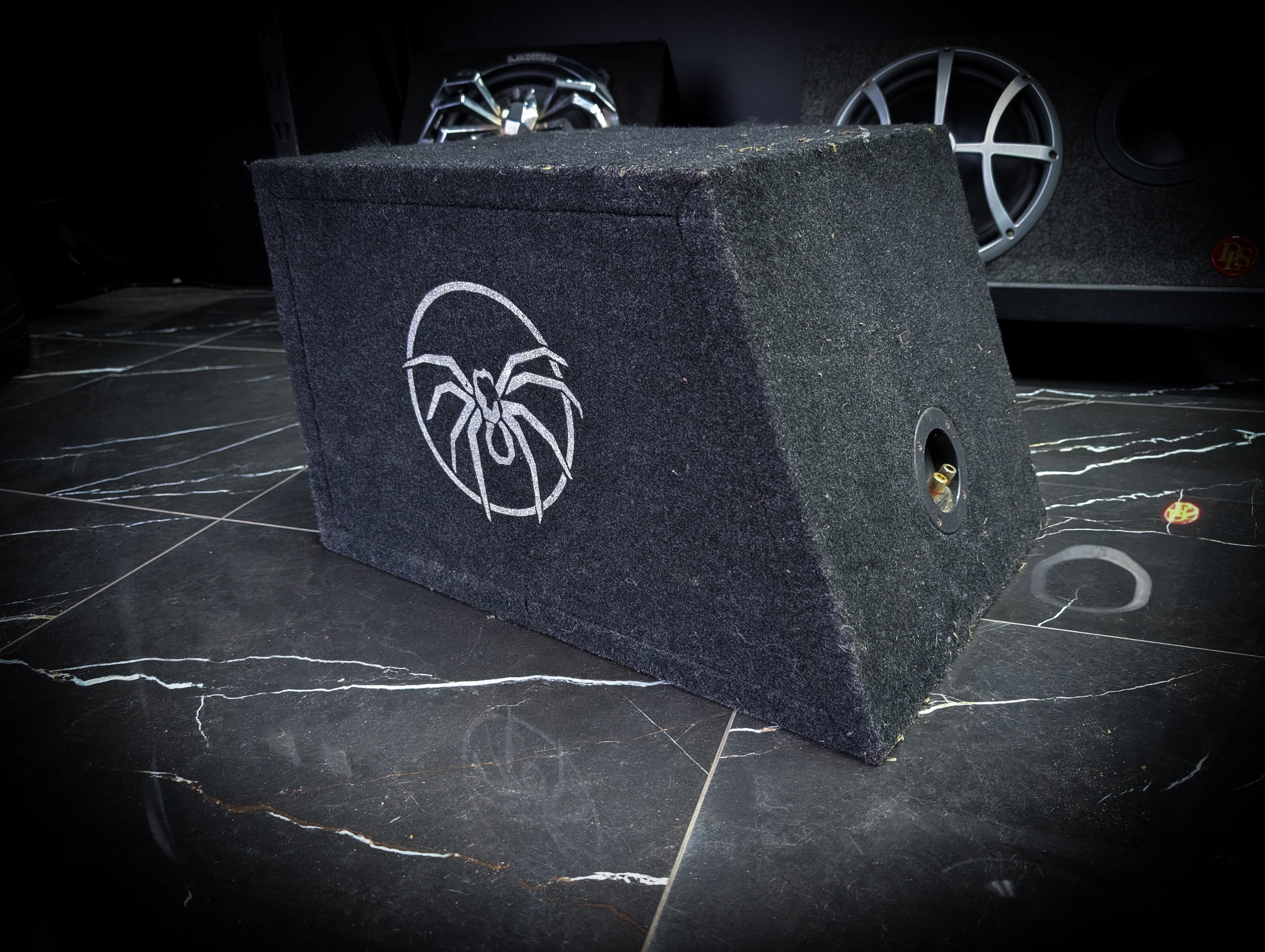 12" ALPINE TYPE R Series 2250watt Subwoofer in SoundStream Slot Ported Enclosure