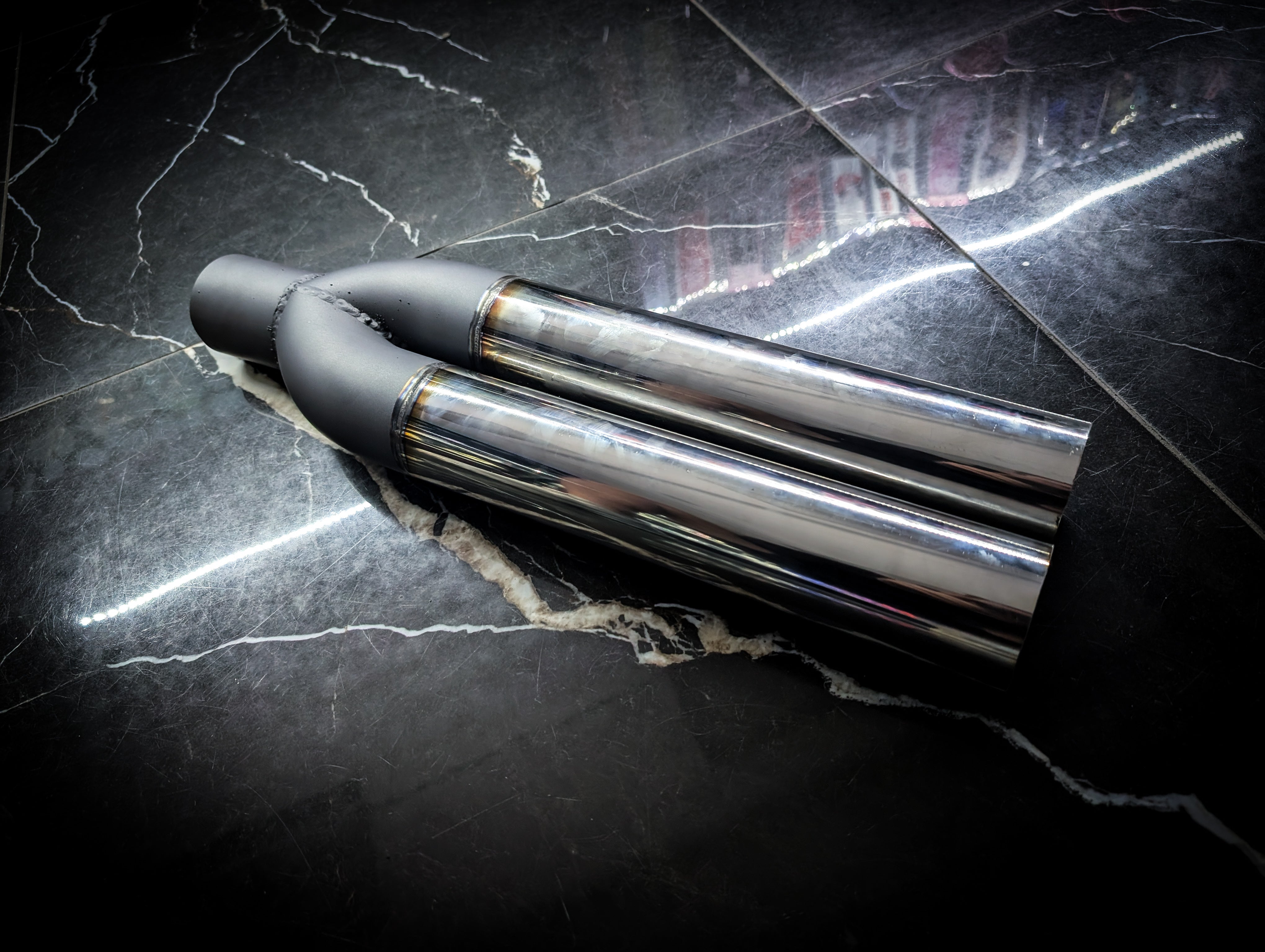 Stainless Steel Blast Pipes Prototypes