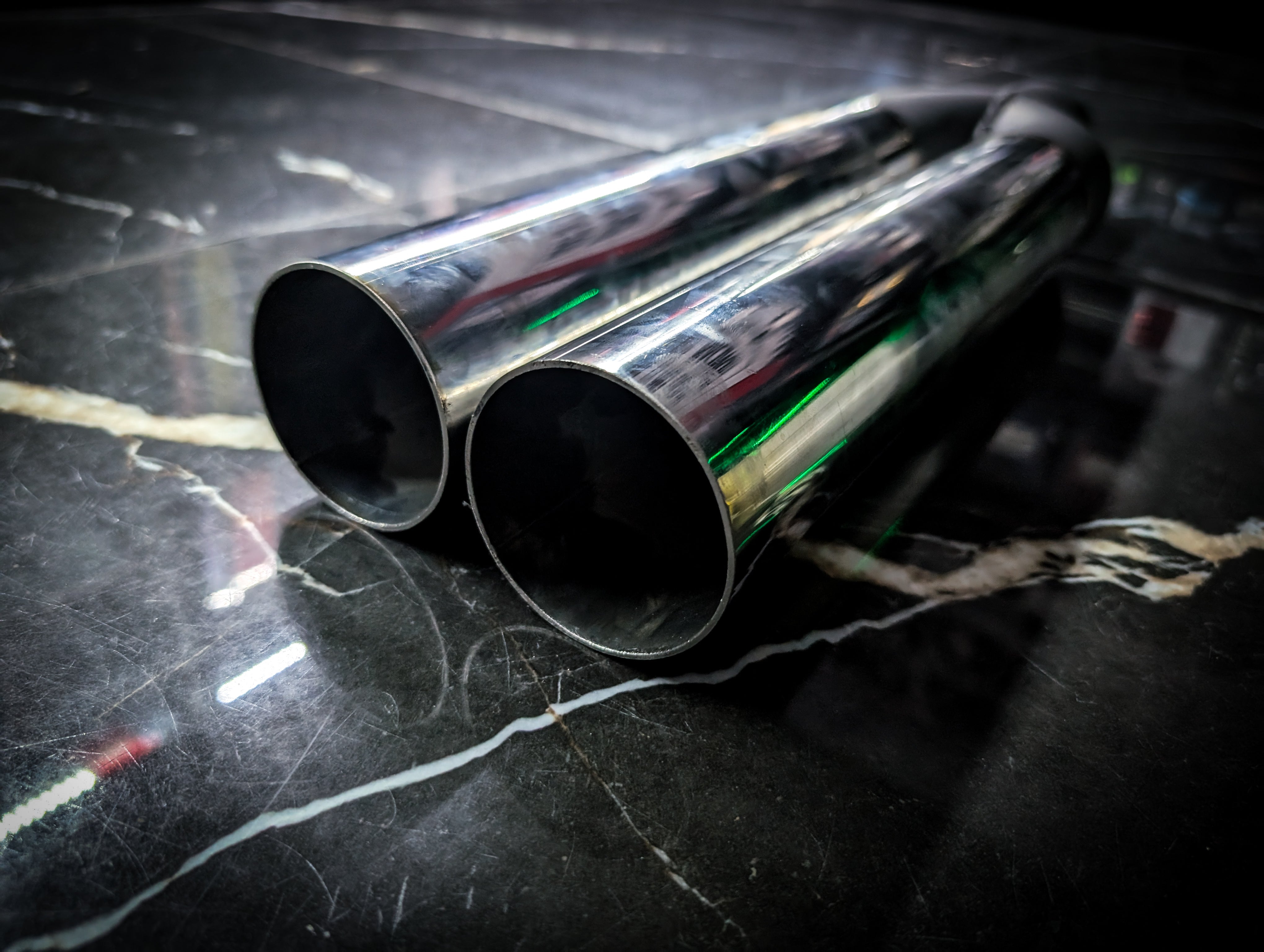 Stainless Steel Blast Pipes Prototypes