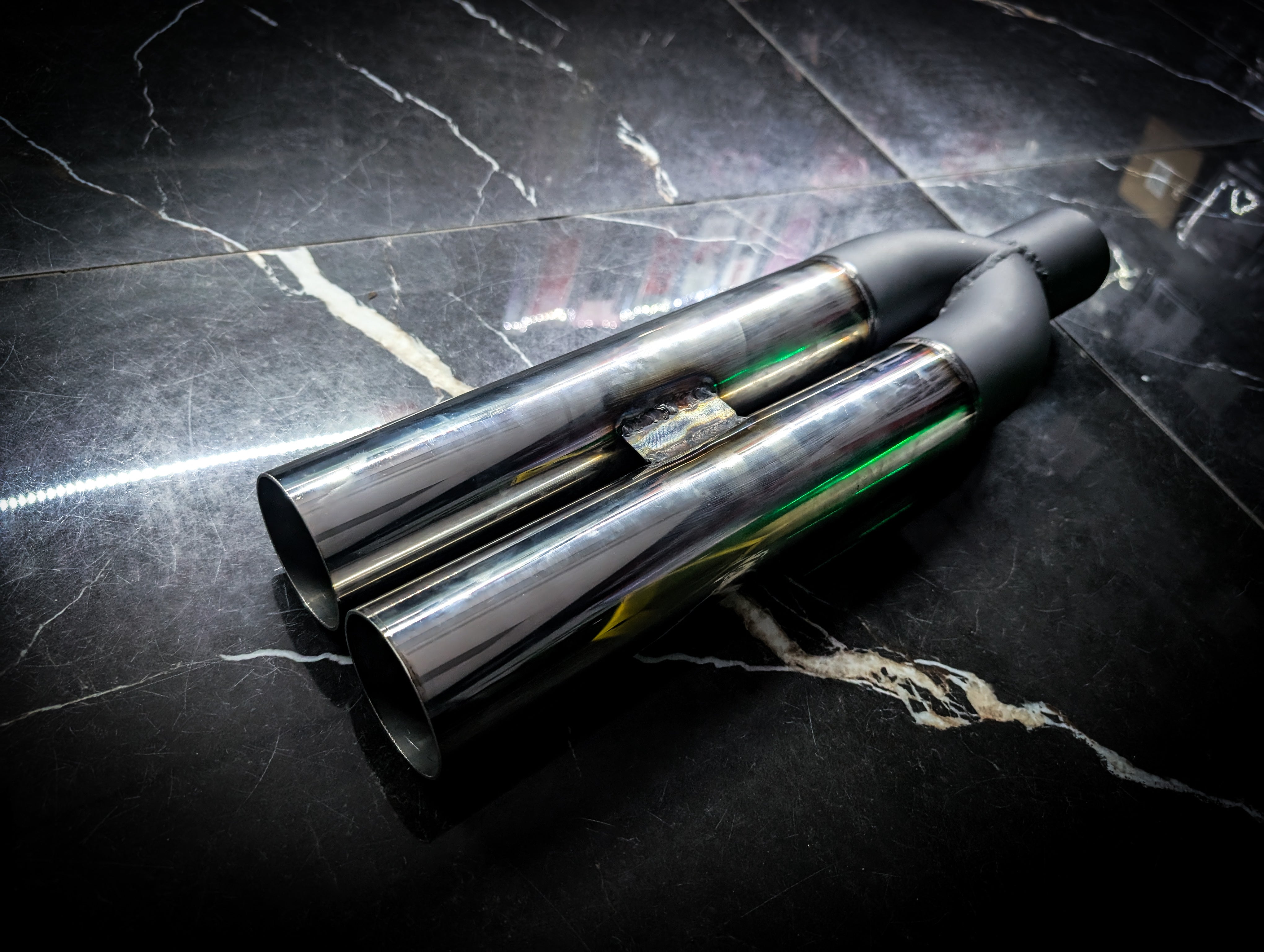 Stainless Steel Blast Pipes Prototypes