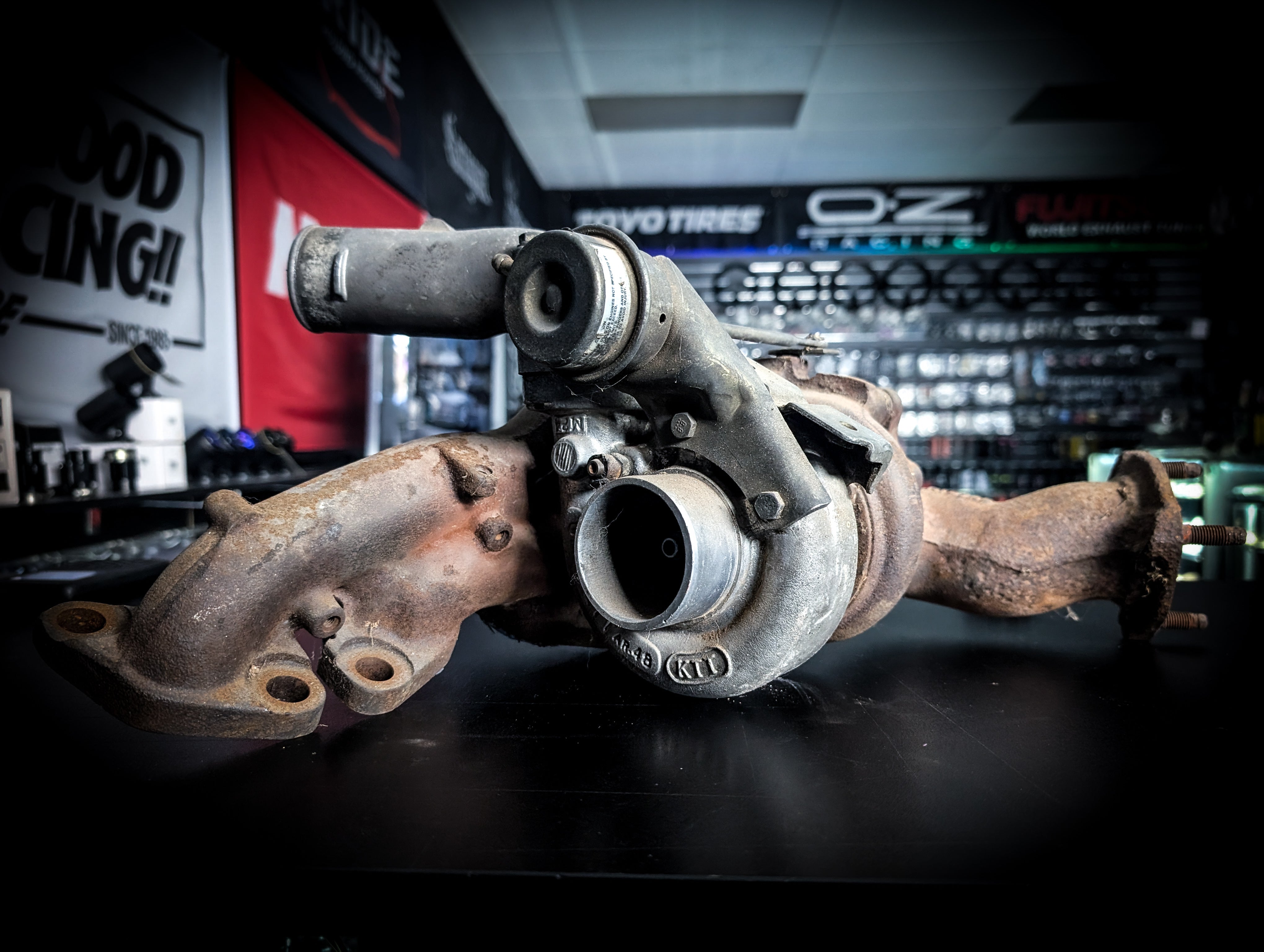 Nissan CA18DET GARRETT Turbo Complete with Dump and Exhaust Manifold
