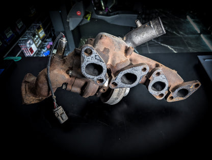 Nissan CA18DET GARRETT Turbo Complete with Dump and Exhaust Manifold