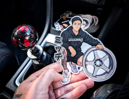 Mitch's Garage Store Slap Stickers !