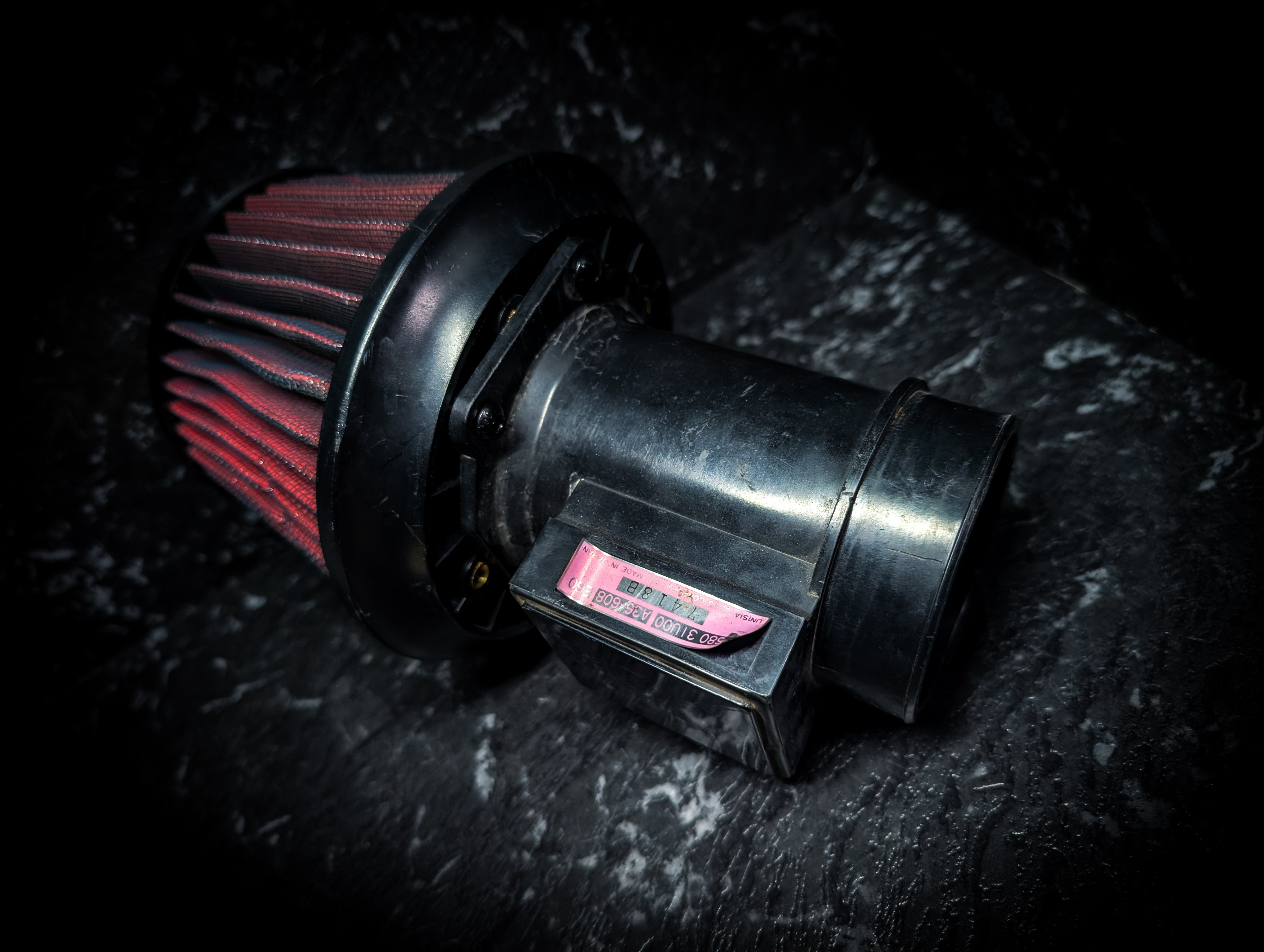 NISSAN R33 Skyline S1 Pink Label AFM and Apexi Pod Filter