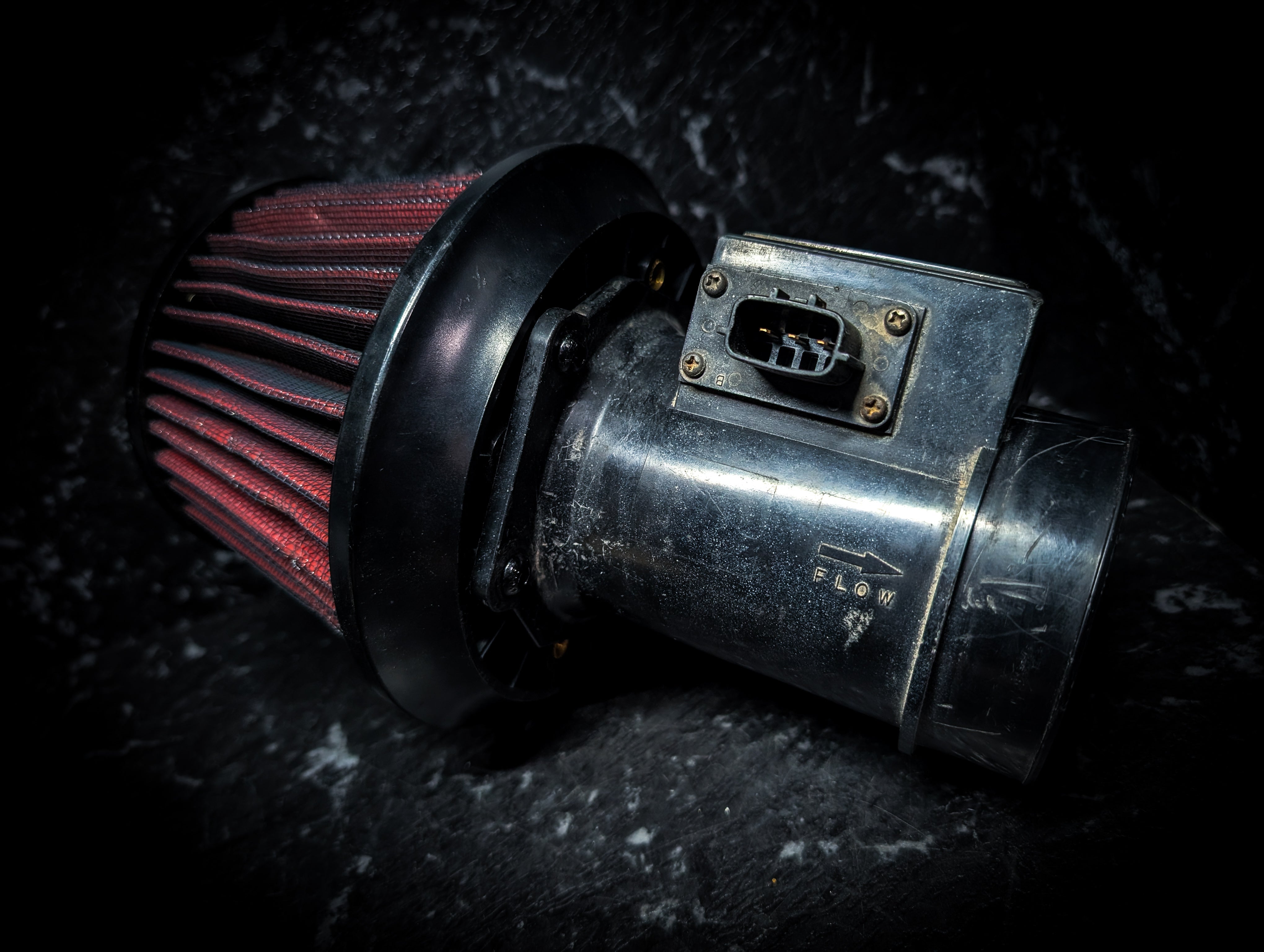 NISSAN R33 Skyline S1 Pink Label AFM and Apexi Pod Filter