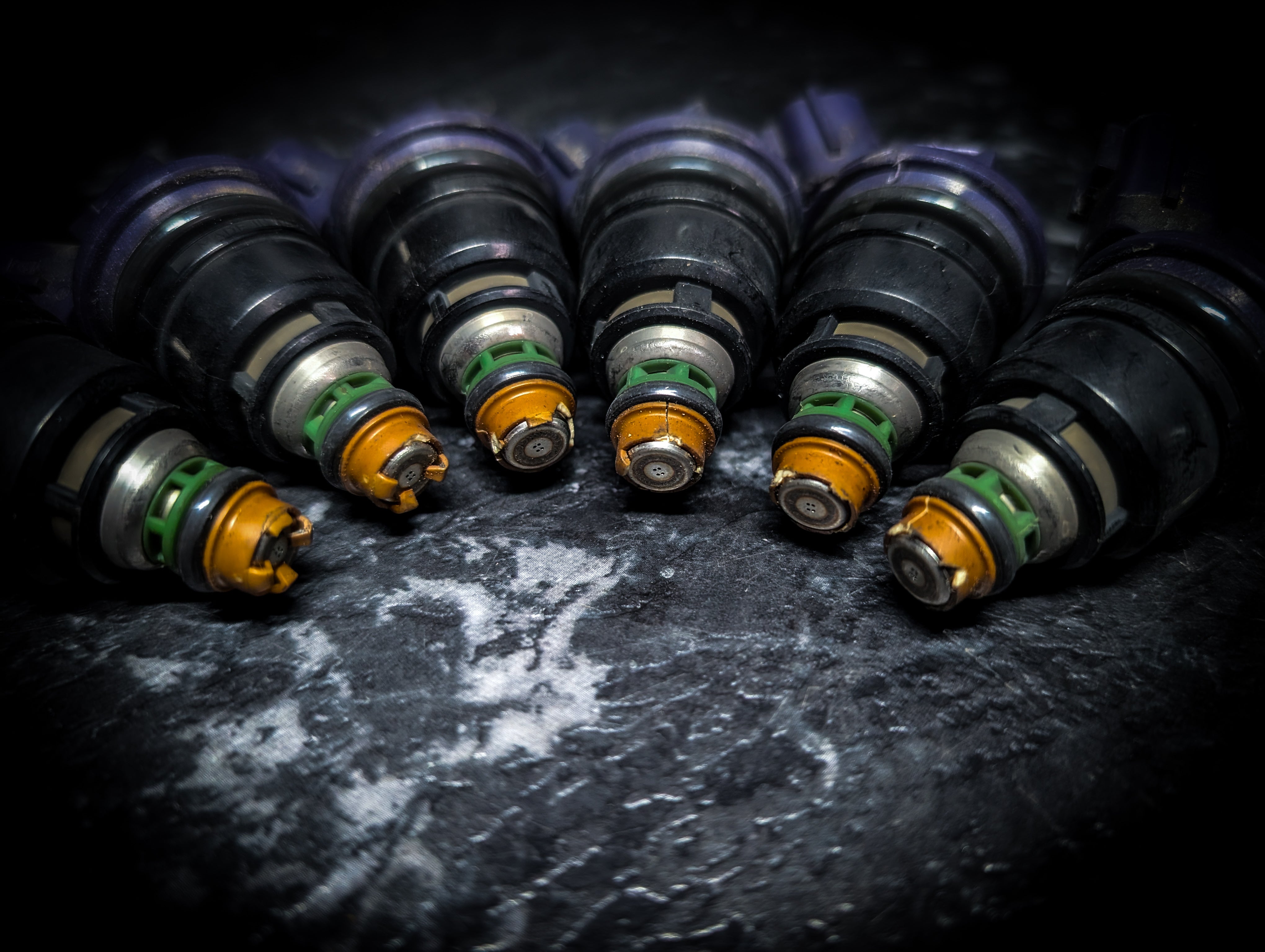 NISSAN R33 Skyline GTST Stock Purple Injectors