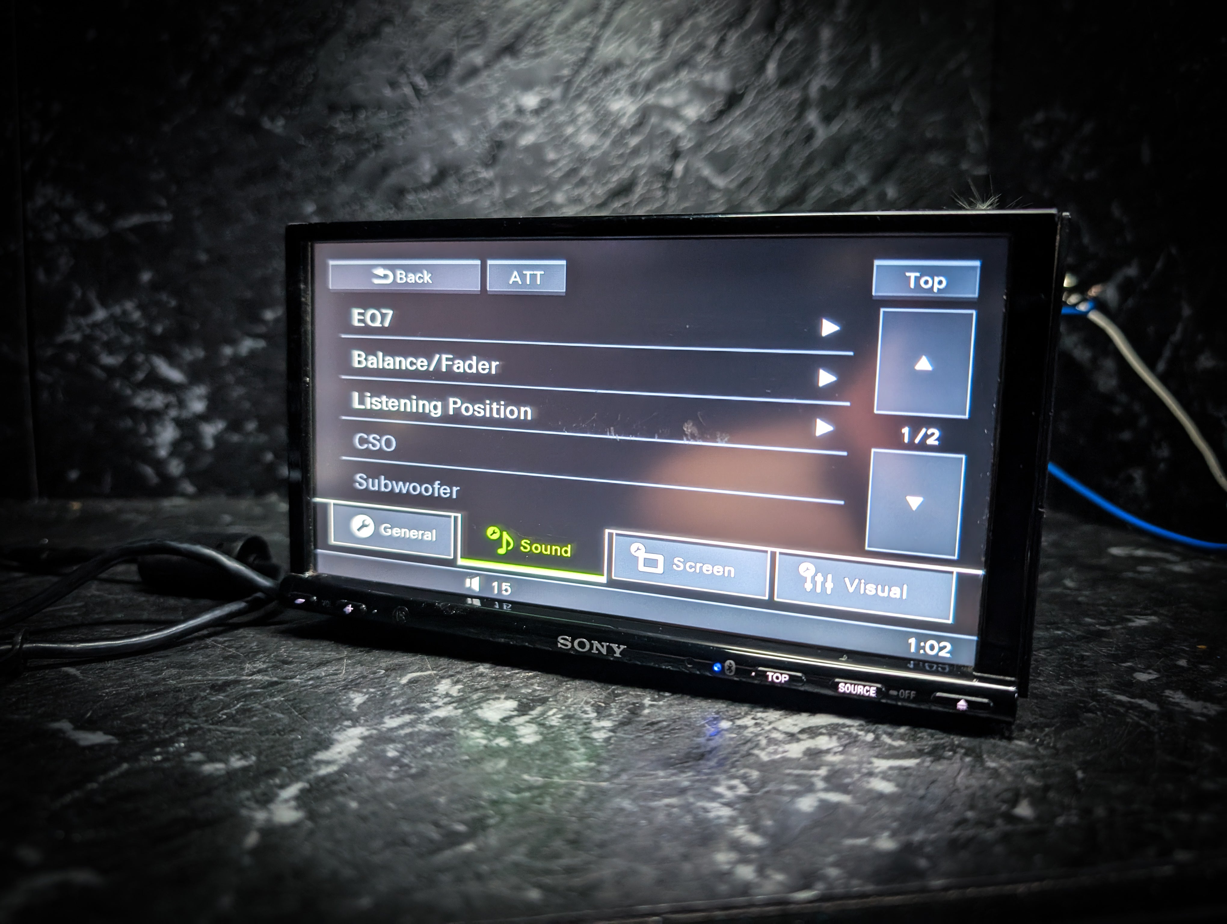 SONY Bluetooth Touchscreen Double Din Car Stereo