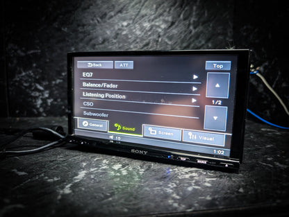 SONY Bluetooth Touchscreen Double Din Car Stereo