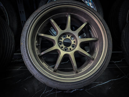 18" WORK EMOTION D9R Bronze Wheels x 4