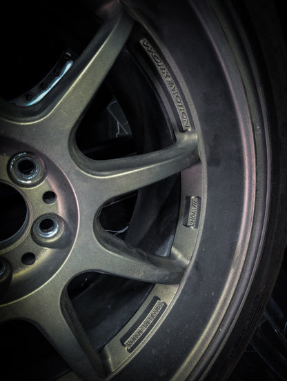 18" WORK EMOTION D9R Bronze Wheels x 4