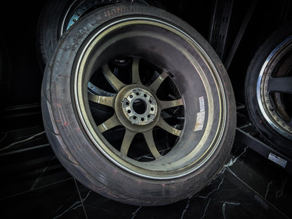 18" WORK EMOTION D9R Bronze Wheels x 4