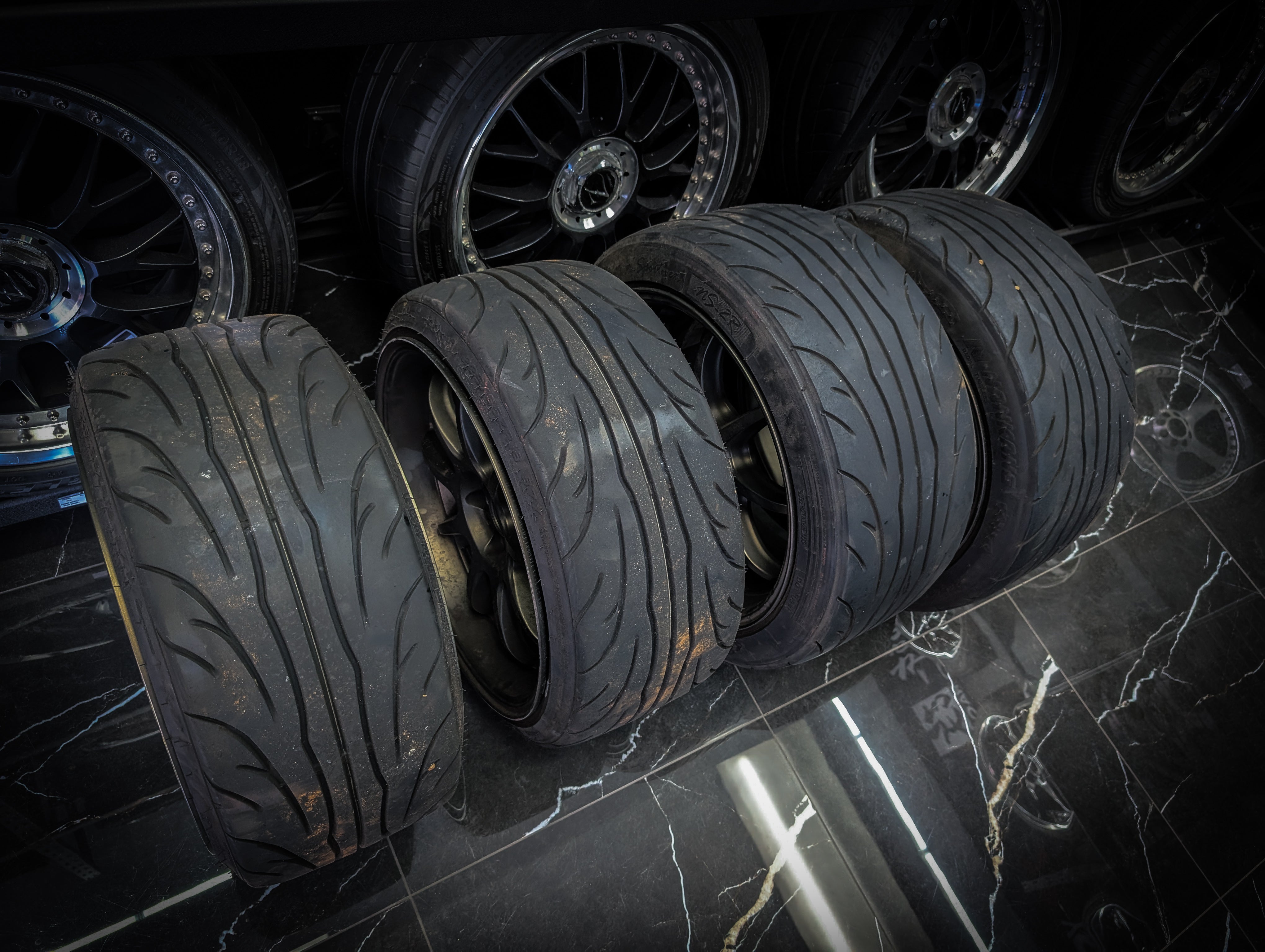18" WORK EMOTION D9R Bronze Wheels x 4