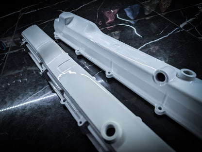 Nissan Skyline R33 RB25DET Gloss White Rocker Engine Covers